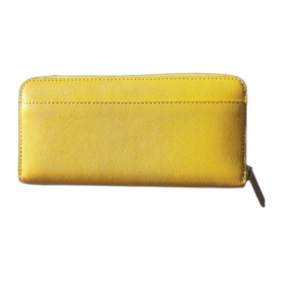 Rebecca Minkoff Zip Wallet Marigold Yellow - Picture 2 of 5